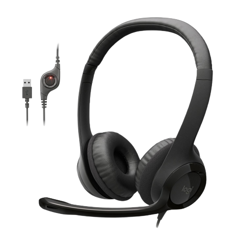 H390-USB60329_nobg H390 USB - Comfortable USB Wired Stereo Headset