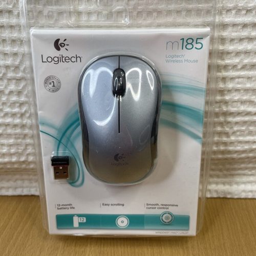 M185 GREY Wireless Mouse - Compact Design