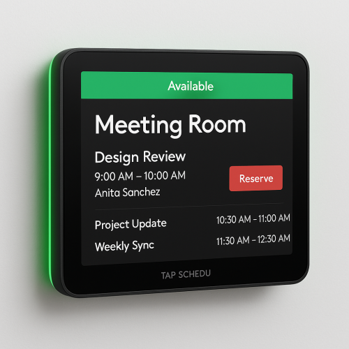 tap scheduler TAP SCHEDULER - Intelligent Meeting Room System