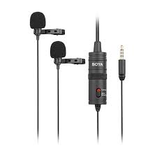 BOYA BY-M1DM Dual Lavalier Microphone