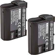CAISI EN-EL15C Battery for Nikon Z6II, Z7II, D850