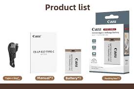 CAISI LP-E17 TC Battery for Canon EOS RP CAISI LP-E17 TC Battery for Canon EOS RP